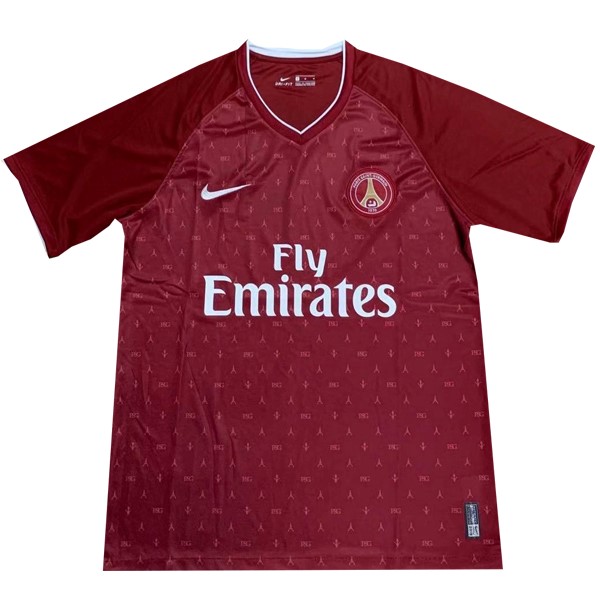 Camiseta de Entrenamiento Paris Saint Germain 2019 2020 Rojo Blanco
